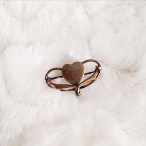 Antique Heart Brooch